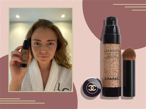 chanel les beiges touche de teint review|LES BEIGES Water.